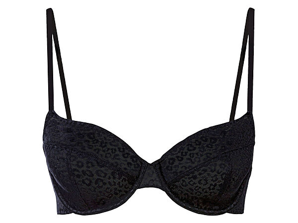 Бюстгальтер мереживний для жінки Esmara LYCRA 423897 чорний