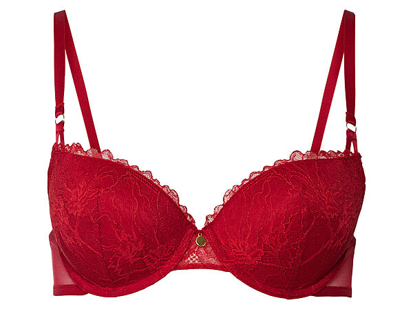 Бюстгальтер мереживний для жінки Esmara LYCRA 425334 червоний