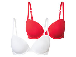 Бюстгальтер набір 2 шт. бавовняні для жінки Esmara LYCRA 381911 Різнобарвний