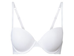Бюстгальтер з ущільненими чашками для жінки Esmara LYCRA 357390 білий