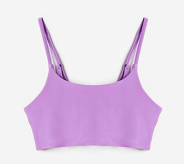 Верхня частина купальника на підкладці для дівчинки H&M 1051390-003 фіолетовий