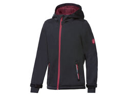 Вітровка Softshell / Софтшелл для дівчинки Crivit 358145 чорний