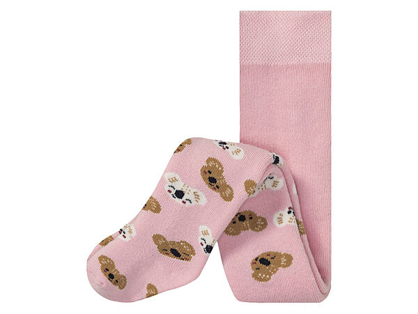 Колготки махрові для дівчинки Lupilu LIDL 427356 рожевий