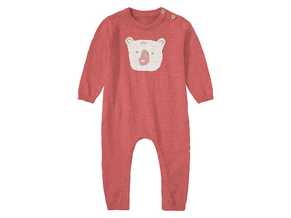 Комбінезон в&acuteязаний для дівчинки Lupilu LIDL 393201 кораловий