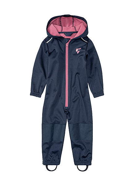 Комбінезон-дощовик Softshell / Софтшелл для дівчинки Lupilu BIONIC-FINISH ECO 378007 темно-синій