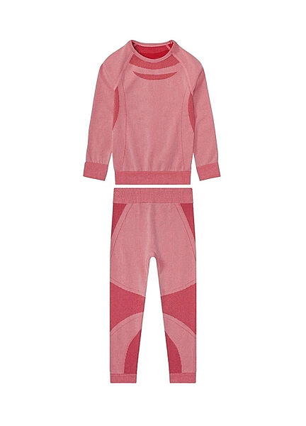 Комплект термобілизни з зональною терморегуляцією для дівчинки Lupilu LYCRA 393100 рожевий