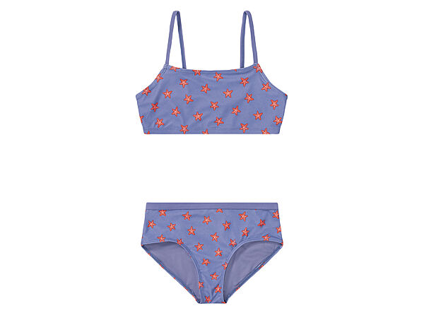 Купальник роздільний топ і плавки для дівчинки Pepperts LYCRA 407623 фіолетовий