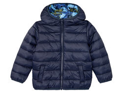 Куртка демісезонна з капюшоном для хлопчика Lupilu BIONIC-FINISH ECO 378049 темно-синій