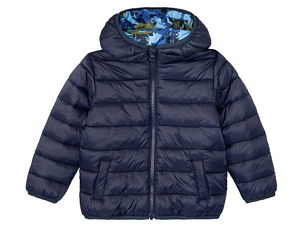 Куртка демісезонна з капюшоном для хлопчика Lupilu BIONIC-FINISH ECO 378049 темно-синій