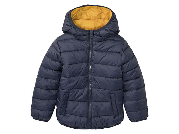 Куртка демісезонна з капюшоном для хлопчика Lupilu BIONIC-FINISH ECO 418823 темно-синій