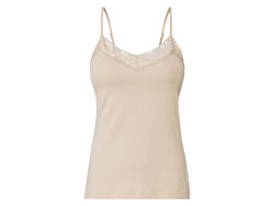 Майка натільна з мереживом для жінки Esmara LIDL 427411 бежевий