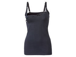 Майка для мам-годувальниць з вшитим топом для жінки Esmara LYCRA 499415 темно-синій