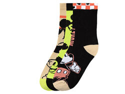 Шкарпетки трикотаж набір 3 пари для хлопчика Disney Mickey Mouse 434457 Різнобарвний