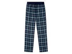 Піжамні штани фланелеві для чоловіка Livergy LIDL 362286 темно-синій