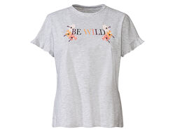 Піжамна футболка з віскозою для жінки Esmara Lenzing 372049 сірий