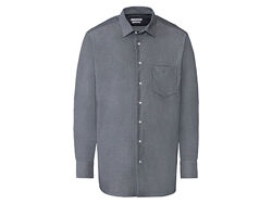 Сорочка з довгими рукавами для чоловіка Nobel League LIDL 363336 графітовий
