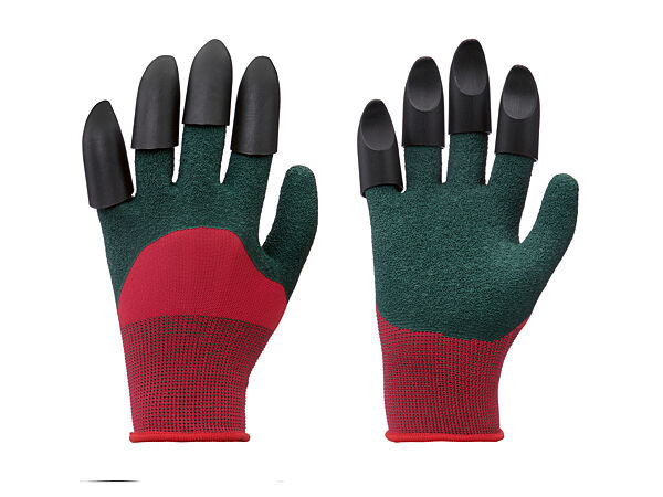 Садові рукавички з кігтями для чоловіка Parkside LIDL 432682 зелений