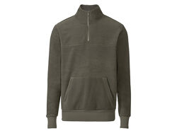 Свитер флісовий для чоловіка Livergy LIDL 419512 хакі