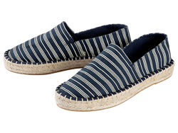 Сліпони -еспадрільї для жінки Esmara LIDL 348734 темно-синій