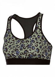 Спортивний топ борцівка для жінки Crivit LYCRA 381206 хакі