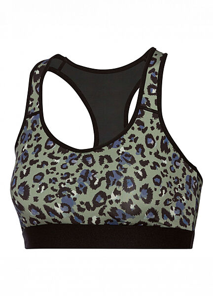 Спортивний топ борцівка для жінки Crivit LYCRA 381206 хакі