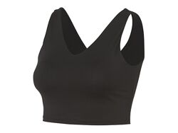 Спортивний топ зі знімними вкладками для жінки Crivit LYCRA 457243-1 чорний