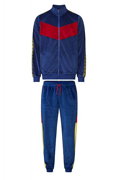 Спортивний костюм велюровий для чоловіка Livergy LIDL 426196-426197 синій