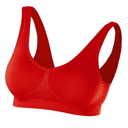 Спортивний топ безшовний для жінки Lidl by SLIMmaxx 11024 червоний