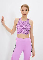 Спортивний топ з внутрішнім топом з сітки для жінки Apana AF5104 бузковий