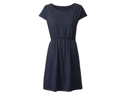 Сукня з мереживною вставкою для жінки Esmara LYCRA 418183 темно-синій