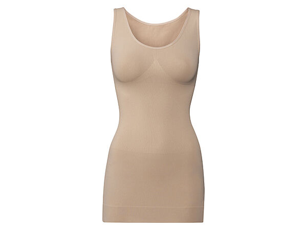 Сукня плаття-комбінація коригувальна безшовна для жінки Esmara LYCRA 422272 бежевий