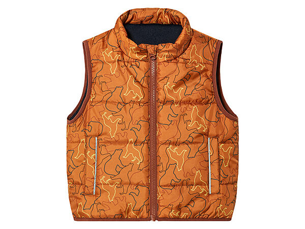 Теплий жилет на флісовій підкладці для хлопчика Lupilu BIONIC-FINISH ECO 450645 коричневий