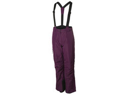 Теплий напівкомбінезон мембранний 3000мм для дівчинки Crivit THERMOLITE EcoMade 457497 фіолетовий