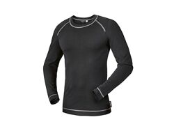 Термо-реглан бавовняний трикотажний для чоловіка Parkside LYCRA 458504 чорний