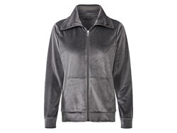 Толстовка велюрова для жінки Esmara LIDL 435817 сірий