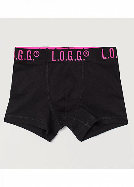 Трусики -боксери для хлопчика H&M L. O. G. G 0767123-007 чорний