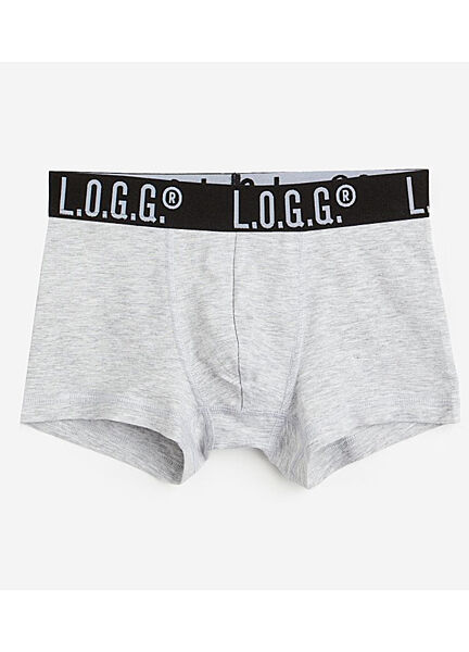 Трусики -боксери для хлопчика H&M L. O. G. G 0767123-048 сірий