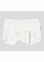 Трусики -боксери однотонні для дівчинки H&M 0688916-117 молочний