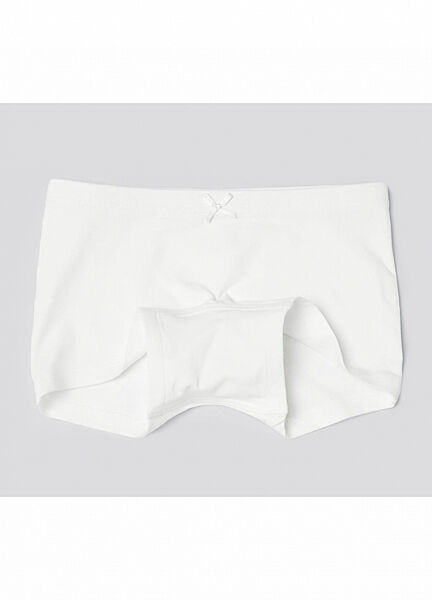 Трусики -боксери однотонні для дівчинки H&M 0688916-117 молочний