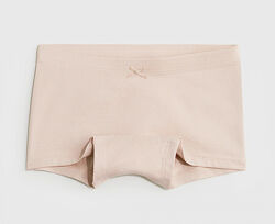 Трусики -боксери однотонні для дівчинки H&M 0690054-045 бежевий