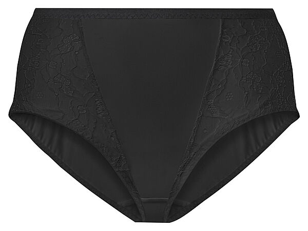 Трусики коригувальні високі з ефектом утяжки для жінки Esmara LYCRA 416381-1 чорний