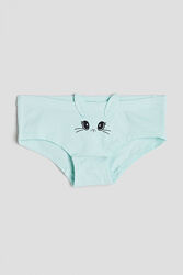 Трусики хіпстери для дівчинки H&M 0651030-046 бірюза