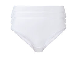 Трусики-сліп набір 3 шт. бавовняні для жінки Blue Motion ALDI Germany 164958-1 білий