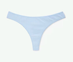 Трусики-стринги бавовняні однотонні для жінки Primark Cares 991109932-504 блакитний