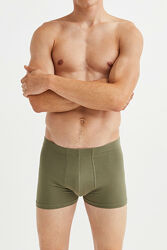 Труси -боксери однотонні для чоловіка H&M 0564309-069 хакі