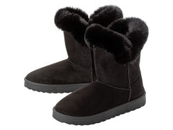 Уги з хутром для жінки Esmara LIDL 456978 чорний