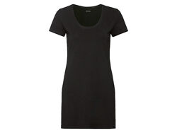 Футболка подовжена для жінки Esmara LYCRA 381428 чорний