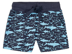 Шорти бавовняні з принтом для хлопчика Lupilu LIDL 371722 темно-синій