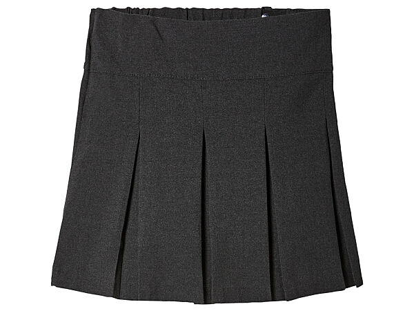Спідниця із плісованої тканини для дівчинки Smart Start BIONIC-FINISH ECO 450201 графітовий