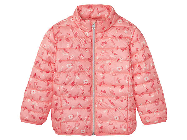 Куртка демісезонна водовідштовхувальна та вітрозахисна для дівчинки Lupilu BIONIC-FINISH ECO 378050 рожевий
